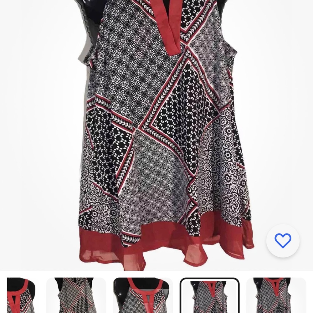 Large size Perseption concept blouse - Picture 3 of 13
